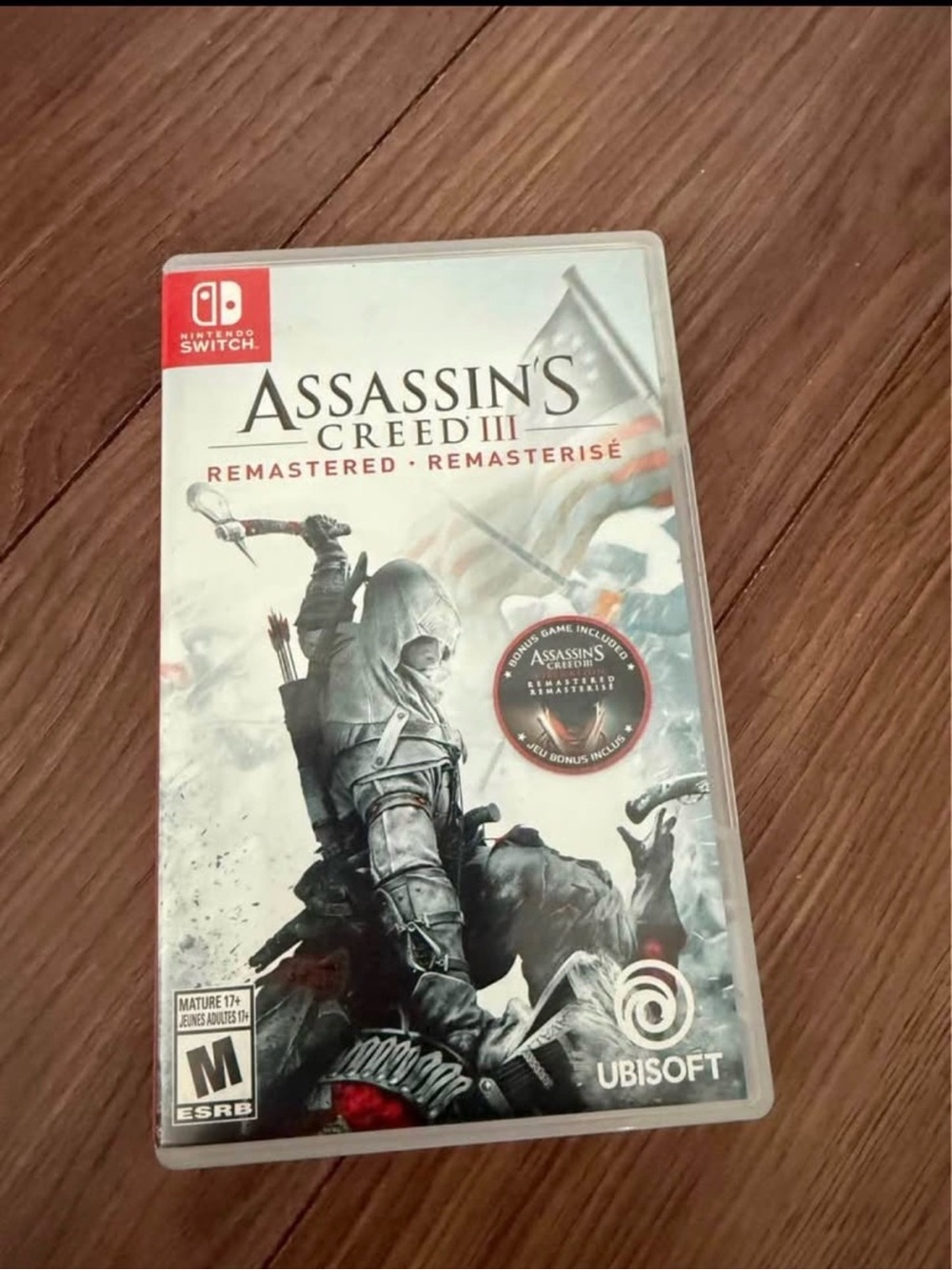 Assassin's Creed III Remastered - Nintendo Switch (White/Gray)
